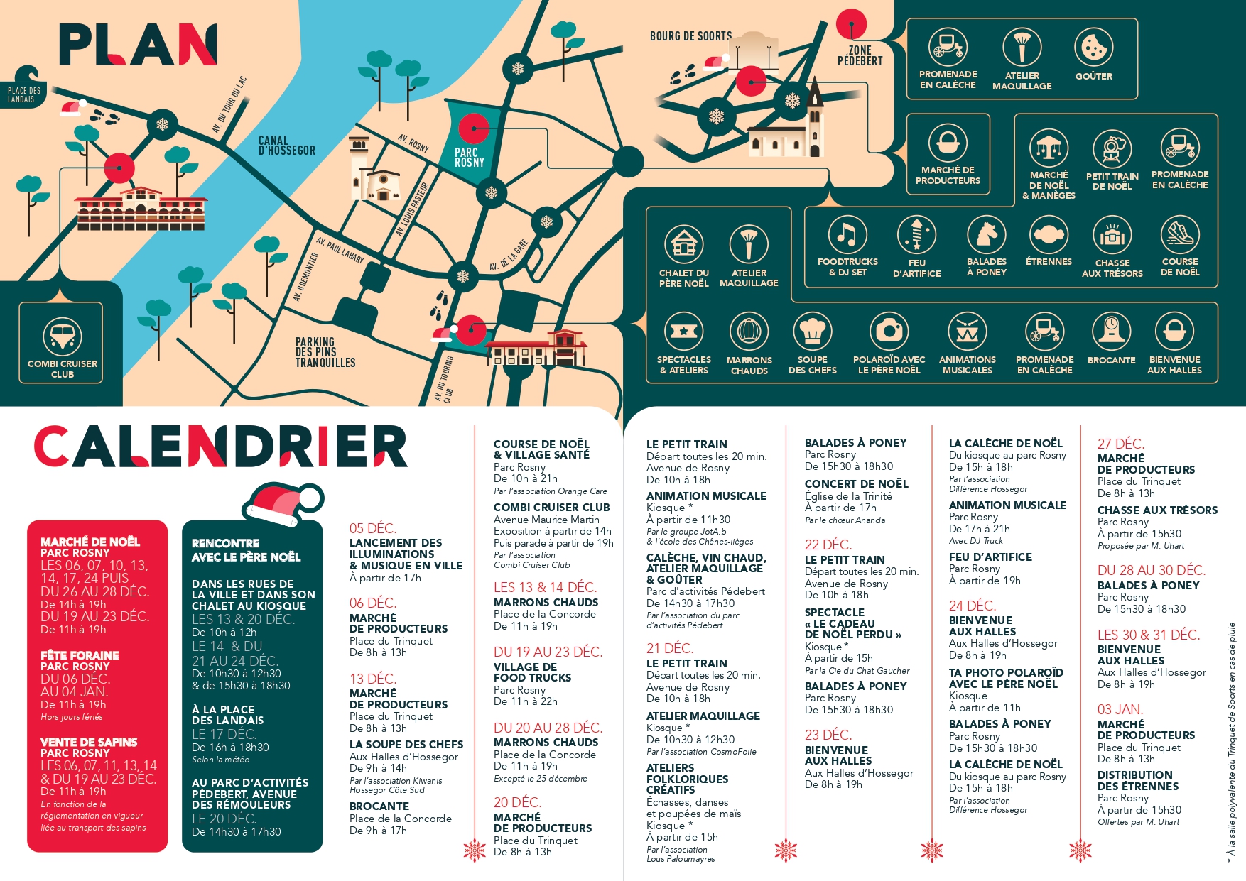 Programme des animations de Noël