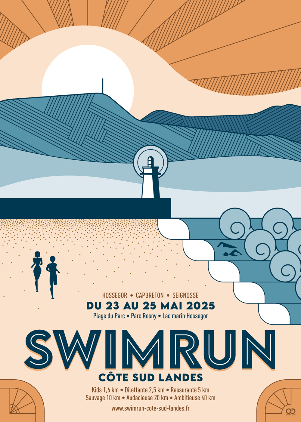 AFFICHE SWIMRUN 2025