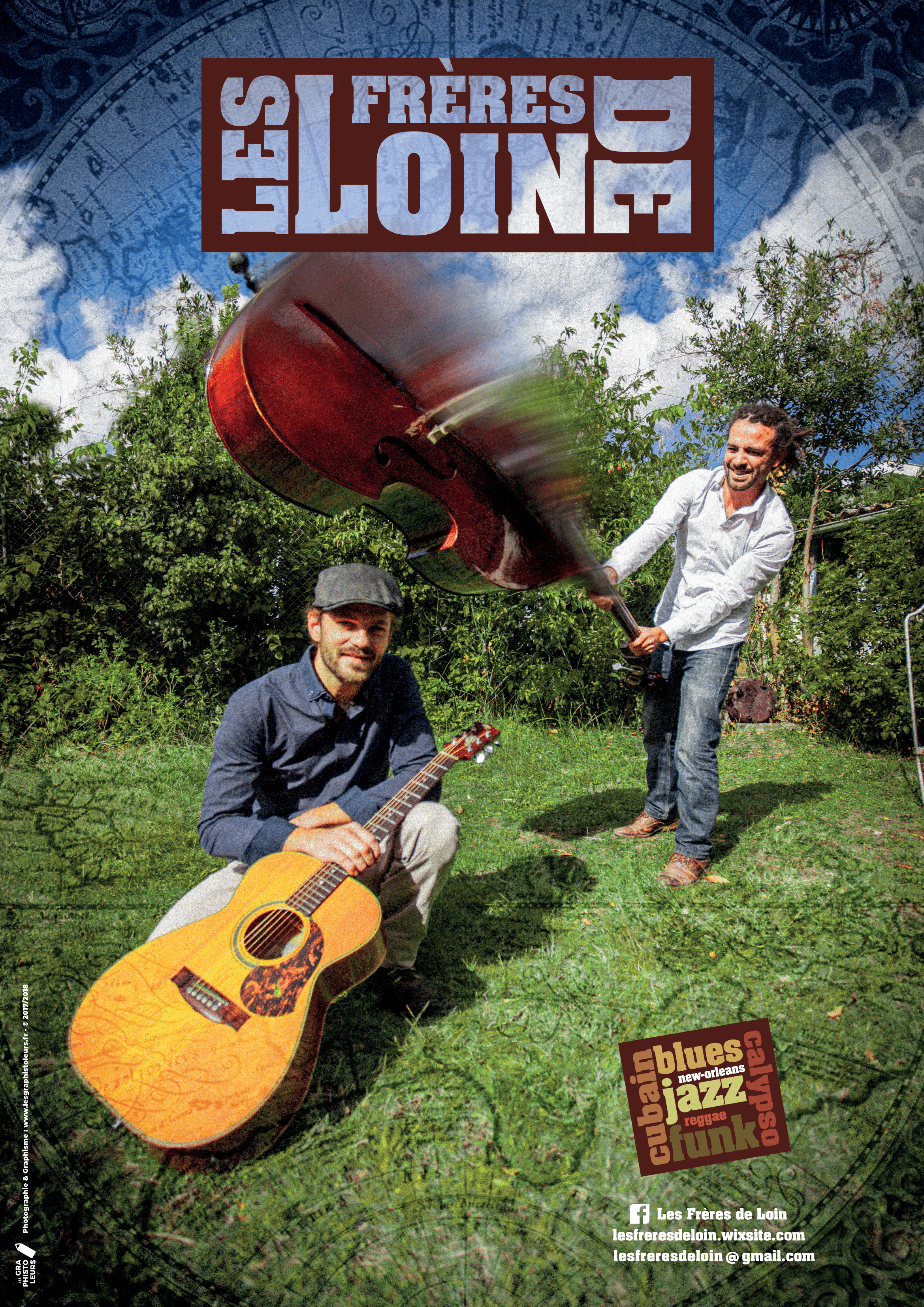 Affiche Les frères de loin-1