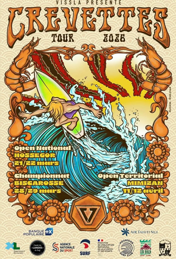 affiche crevette tour