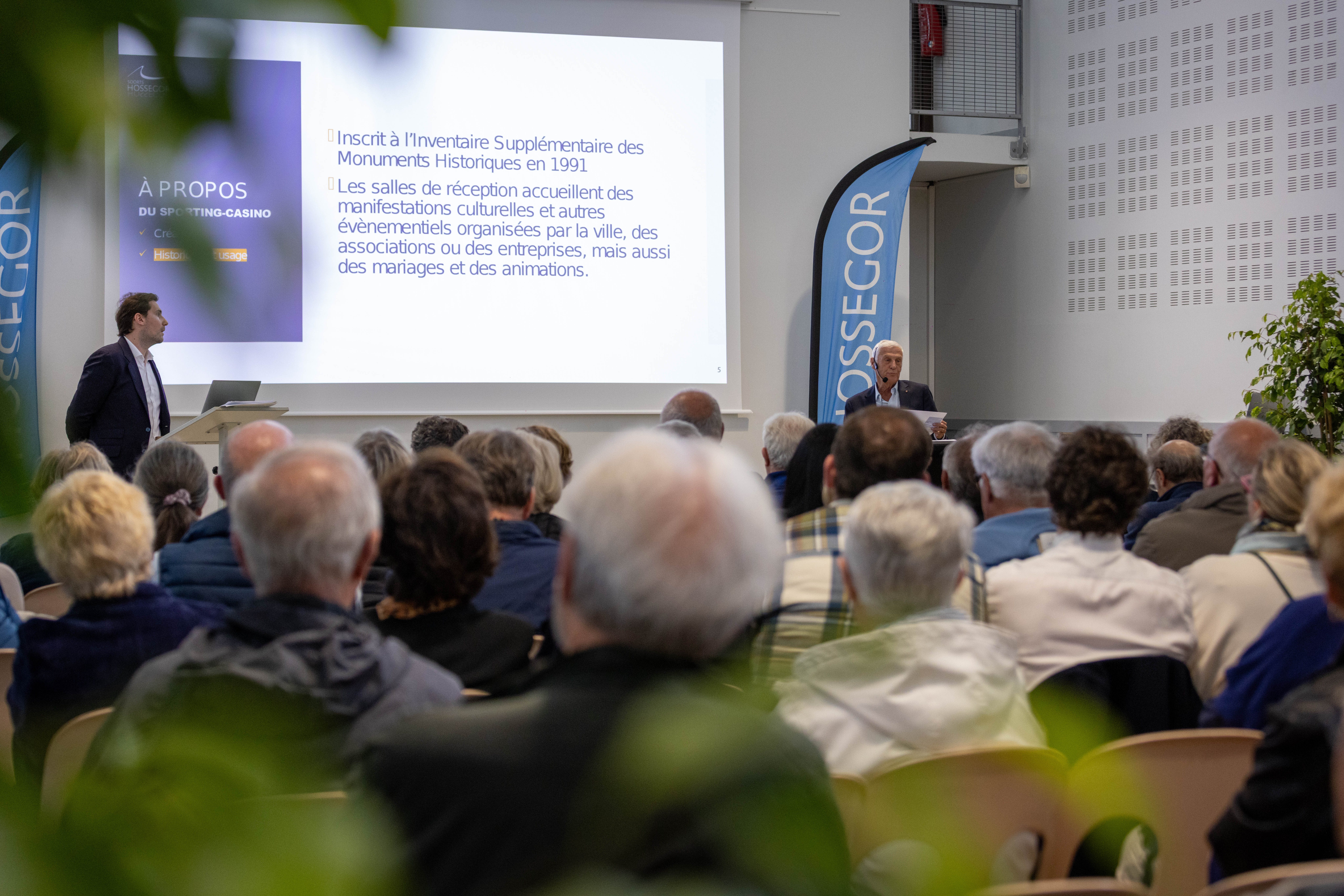 Réunion publique du 15 mai 2025 sur la réhabilitation du Sporting-Casino