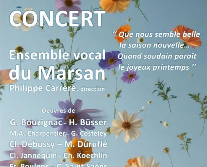 AFFICHE CONCERT EGLISE